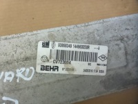 Vivaro b trafic 3 14- радіатор повітря інтеркулер 93868349 оригінал в Україні, фото thumb