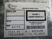 фото thumb №6, Fiat bravo ii радио cd заводской visteon 735525868