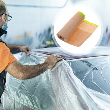 Kraft Paper Masking Film Car 2 Rolls