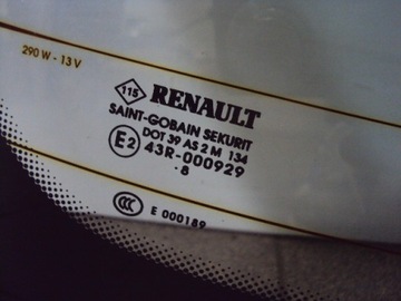фото thumb №5, Стекло зад renault laguna iii купе 08r