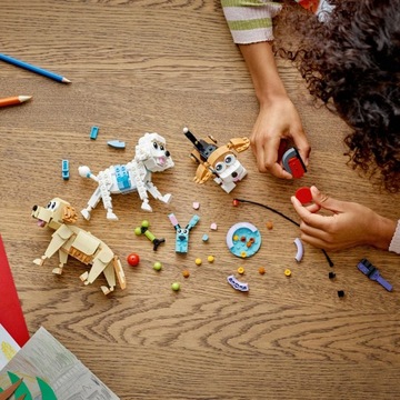 LEGO CREATOR BLOCK Симпатичные собаки ИГРУШКИ ДЛЯ СОБАК