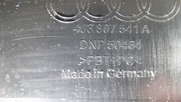 фото thumb №11, Audi e-tron gt спойлер нижній накладка бампера перед 4j3807541a