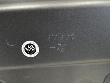 фото thumb №15, Mercedes eqa h243 243 дверь задние правые зад правый + планки