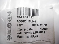 фото thumb №5, Молдинг ущільнювач cordoba 02- лівий задня 6k4839477