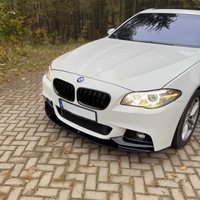 фото thumb №12, Накладка бампера спліттер bmw f10 f11 чорний блиск m3 передньої m набір