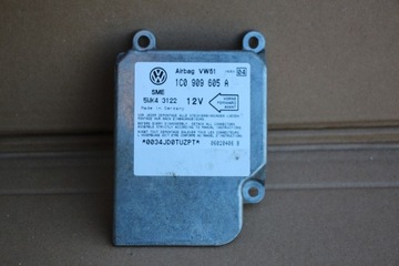 фото thumb №1, Модуль датчик подушек подушка безопасности vw transporter t5 1c0909605a