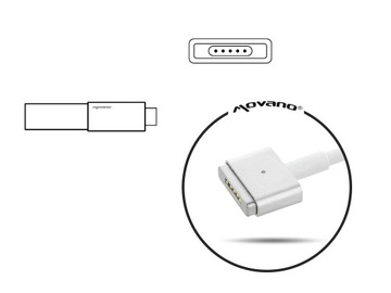 Зарядное устройство для Apple 16,5 В 3,65 А magsafe 2 60 Вт
