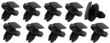 фото thumb №1, 10x застібки підкрилки захисні накладки citroen c3 c4 c5 c6 ds5