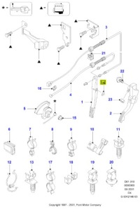 Кільце фіксуючий ford fiesta 1995-2002 оригінальний номер 1479626 Зі Шроту, фото thumb