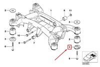 фото thumb №8, Bmw x5 e53 задняя плита ograniczająca 6770458 33316770458 oem