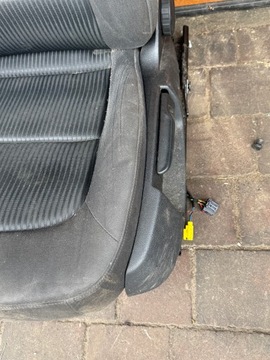 фото thumb №5, Сидіння лівий правий перед переднє audi a4 b8 чорний водія пасажира