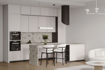 Островной капюшон Nortberg Hiro Black Matt 40 см