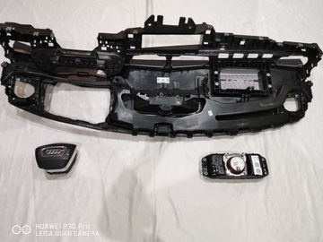 фото thumb №8, Audi a6 a7 c8 чёрная подушка безопасности обычная з проекционный дисплей консоль панель подушка безопасности комплект 4k