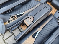 фото thumb №10, Сиденья диван обшивки mercedes e-klasa w211 s211 универсал чёрная кожа подогрев