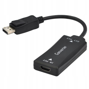 HDMI преобразователь для AdlayPort Adapter DP 4K 1080p Wireway WW331471 Black