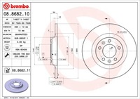 фото thumb №3, Тормозные диски тормозные колодки задняя brembo peugeot rcz