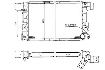 фото thumb №1, Nrf радіаторів fiat cc 700 nrf