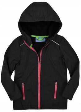 LIXING Новая серая КУРТКА Softshell Весна 122/128