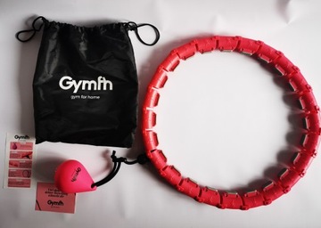 Хула-хуп для похудения GYMFH розовый 120 см