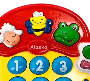 Grający telefonik dla dziecka telefon na baterie z dźwiękiem stacjonarny
