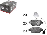 фото thumb №1, Abs37800 гальмівні колодки гальмівний. fiat punto evo 09-