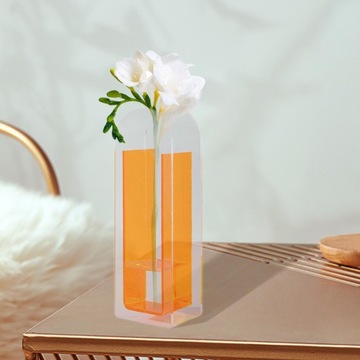Modern Nordic Vase прозрачные акриловые вазы Half Orange