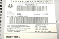 фото thumb №7, Радіо з навігація chrysler pt cruiser pt_ p56038585a0 2.2l дизель 2002