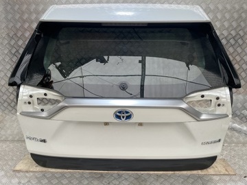 фото thumb №1, Крышка багажника стекло toyota rav4 v белая жемчуг 070 белый жемчуг