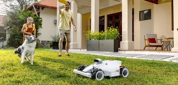 ROBOT KOSZĄCY BEZ LINKI OGRANICZAJĄCEJ GPS OMIJANIE PRZESZKÓD LUBA2 1000 AW