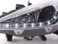 Фары перед daylight led peugeot 207 06- хром Недорого, фото thumb
