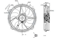 фото thumb №2, Nis85669 вентилятор радиатор citroen berlingo, xs
