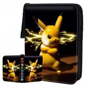 Album Na 400 Kart Suwak Kolory Zamek Pokemon Pikachu Dla Dziecka Prezent