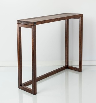 KONSOLA ORZECH DREWNO LITE EMRA WOOD 85 cm SKD-16