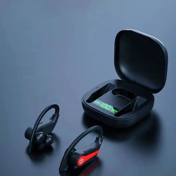 БЕСПРОВОДНЫЕ НАУШНИКИ BLUETOOTH СПОРТИВНЫЙ МИКРОФОН POWERBANK 5.1