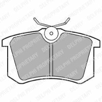 фото thumb №2, Тормозные диски тормозные колодки задняя delphi vw vento 1.6 75km