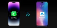 БЕСПРОВОДНОЙ АДАПТЕР ANDROID AUTO CARPLAY 2-в-1 ДЛЯ IPHONE С ПОРТАМИ USB И USB-C
