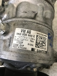 фото thumb №7, Компресор кондиціонера vw golf plus 5k0820803c