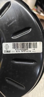 фото thumb №5, Вакуумный усилитель тормозов (серво) renault captur 472103202r