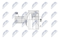 фото thumb №2, Шарнир наружный volvo xc90 15-, volvo xc90 15-