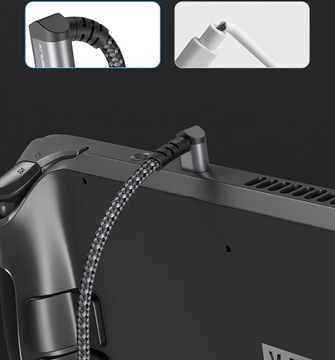 JSAUX Угловой кабель USB-C, 90 градусов, 60 Вт, 3 м