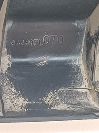 фото thumb №8, Subaru crosstrek 17-22 защита задний крышки багажника левая usa