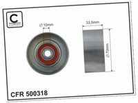 фото thumb №2, Ролик натяжителя ремень клиновой lexus es 3.5 is ii 2.5 rx ii 3.5 iii 3.5