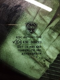 фото thumb №8, Скло кузовна lancia delta 3 iii as3 права задня 10 r