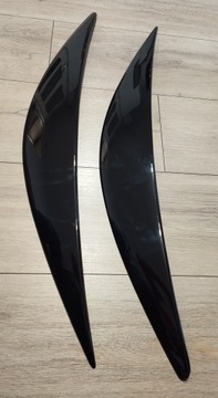 Крышки фонарей Peugeot 207, АБС пластик, 06-12