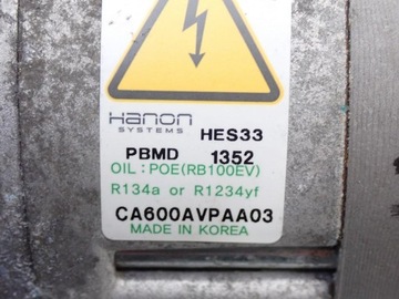 фото thumb №9, Компрессор кондиционера ca600avpaa03 hyundai ioniq электрический em10 21r