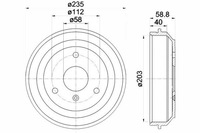 фото thumb №2, Тормозные барабаны тормозные smart задняя fortwo 07- textar