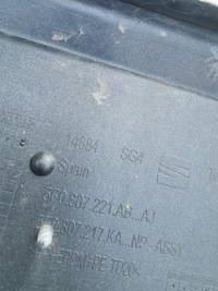 фото thumb №8, Бампер перед seat leon fr iii lift 16-19