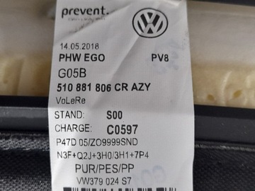 фото thumb №7, Golf vii sportsvan спинка сиденья пассажир 510881806cr 510963557 супер состояние