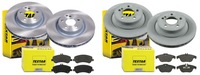 фото thumb №1, Тормозные диски тормозные колодки p+t textar mercedes glk x204 330mm
