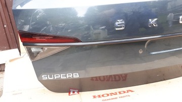 фото thumb №5, Skoda superb iii універсал 15-23 рестайлінг кришка задня багажника комплектна lf7y 2021